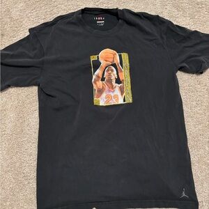 Jordan Oversized Black Tee